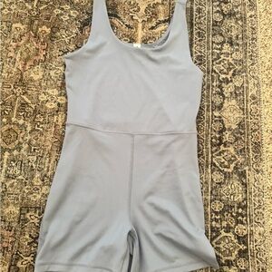 Yogalicious light blue romper